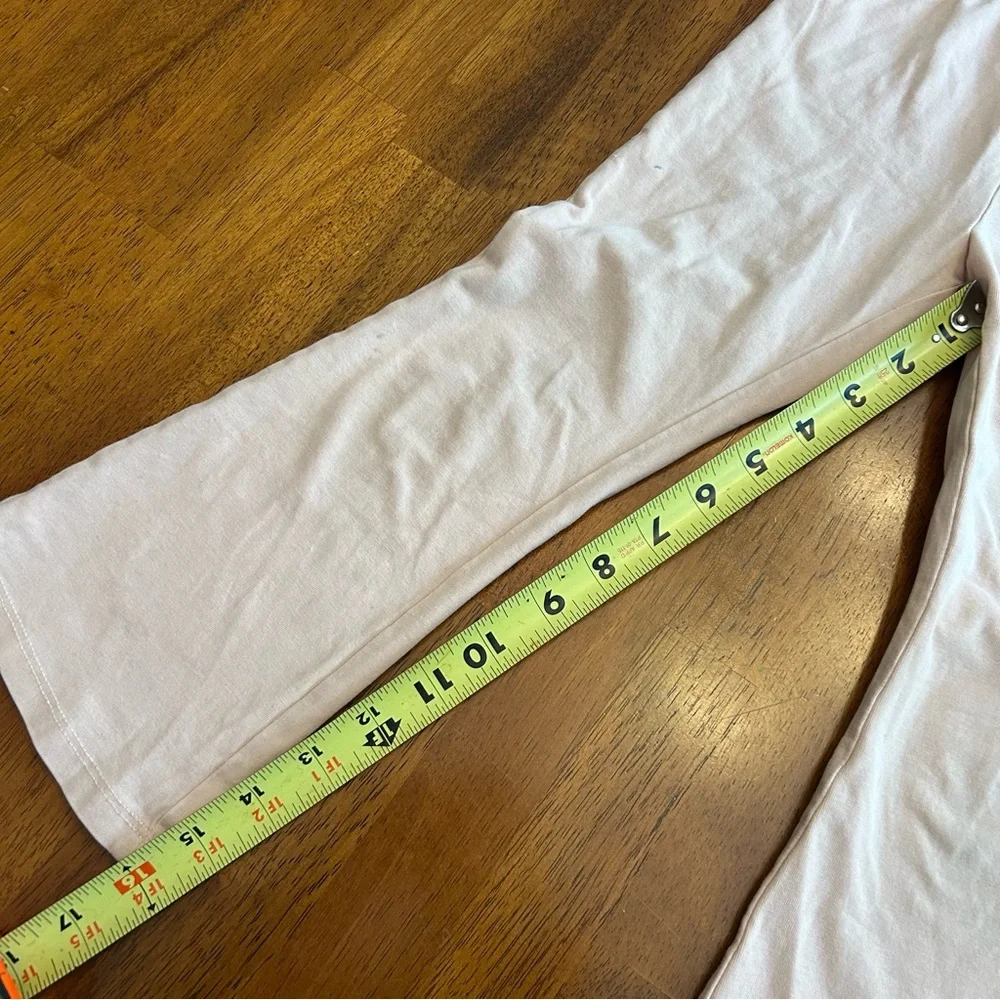 GAP Light Peach Flare Legging Pants | Girls Size 5 | Soft Stretch Playwear